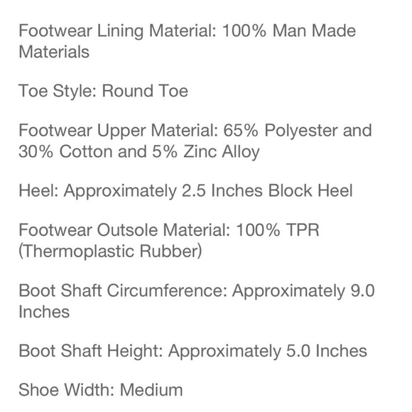 Universal Thread Beige Platform Boots Size 8.5 – Lace Up + Zip - Picture 8 of 8